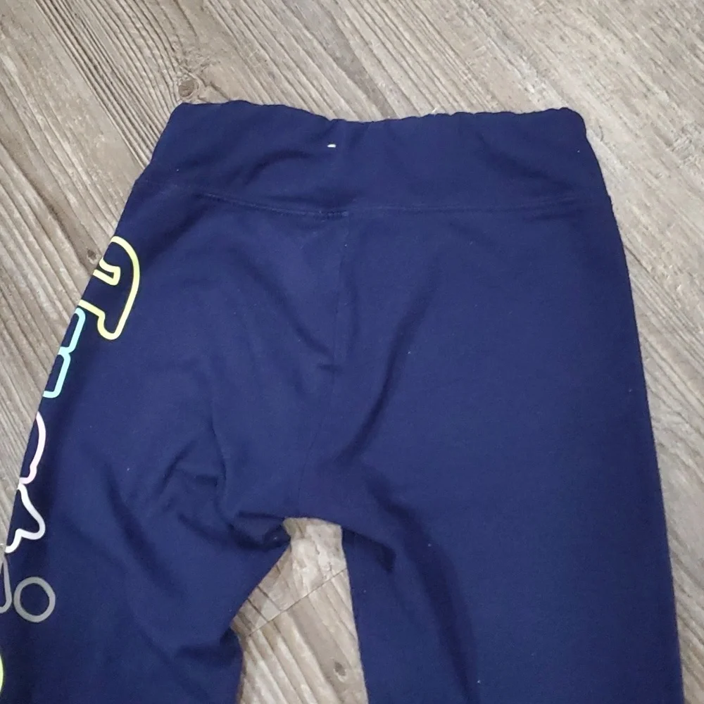 Justice Navy Leggings Size Size Small 7/8